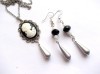 Set cu camee 48019, Set bijuterii handmade