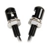 Suruburi M8 cu lumina LED albastru 2buc - Negru Garage AutoRide