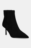 Steve Madden botine Sabine femei, culoarea negru, cu toc cui, SM11003279