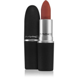 MAC Cosmetics Powder Kiss Lipstick ruj mat culoare Devoted to Chili 3 g