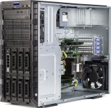 Server Refurbished Dell PowerEdge T330 Tower, 1 x Intel Quad Core Xeon E3-1220 V6 3.00 - 3.50GHz, 24GB DDR4 ECC Unbuffered, 2 x HDD 10TB SAS, CD-ROM,