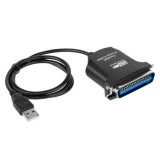 Cablu USB la Paralel LPT tata Centronics 36 pini 0.8m Cabletech