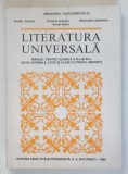 LITERATURA UNIVERSALA , MANUAL PENTRU CLASELE XI si XII de OVIDIU DRIMBA ...VIOREL ALECU , 1995