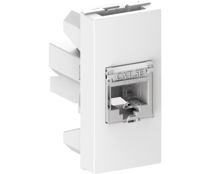Priza Date UTP CAT5E 1M Flexo Himel alb