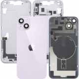 Capac Baterie Apple iPhone 14 Plus, Cu Carcasa Mijloc, Full Parts, Mov, Swap