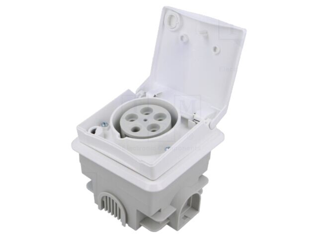 Conector alimentare AC trifazat 16A 415VAC IP44 PCE
