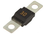 Siguranță Auto 30A 32VDC MIDI Cupru 41mm M5, Littelfuse