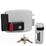 CISA 11731-60-1N7 - yala electrica aplicata 12V AC, cu buton, backset reglabil 50-80 mm