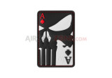 PATCH CAUCIUC PUNISHER ACE OF SPADES - COLOR, JTG