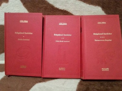 STAPANUL INELELOR-J.R.R.TOLKIEN (3 VOL) foto