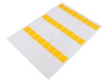 Etichetă autoadezivă galbenă FLEXIMARK&reg; 25mm x 94mm - LAPP