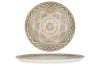 Rinart Farfurie cu pizza - Celest - Por&Aring;&pound;elan - 32 cm - set de 2