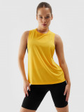 Top de antrenament loose cu uscare rapidă pentru femei - portocaliu, 4F Sportswear