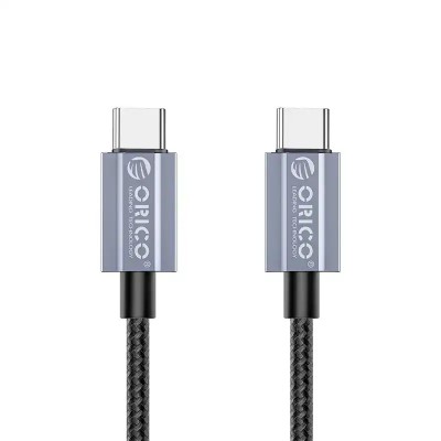 Cablu USB Orico GQA100-20-BK 100W USB Type-C - USB Type-C 2m negru foto