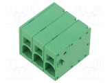 Regletă de conexiuni ADAM TECH pentru PCB drept 10mm, 3 piste