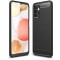 Husa TPU Tech-Protect Carbon pentru Samsung Galaxy A32 5G A326, Neagra