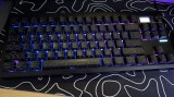 Tastatură Mecanică Custom ZUOYA GMK87 | Gateron Milky Pro | Ecran LCD