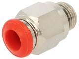 Racord Push-in 1/8&quot; Alamă Nichelată 20bar
