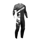 Costum Motocross/Enduro Thor Sector Checker negru/gri/alb