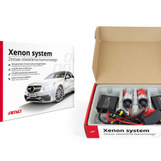 Kit XENON AC model SLIM, compatibil H8, H9, H11, 35W, 9-16V, 6000K, destinat