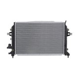 Radiator racire Opel Zafira B (T98), 07.2005-2011 Motorizare 1, 7 Cdti 92kw; Model Opc - 2, 0 T 176kw Diesel/Benzina, tip climatizare Cu/fara AC, cut, SRLine