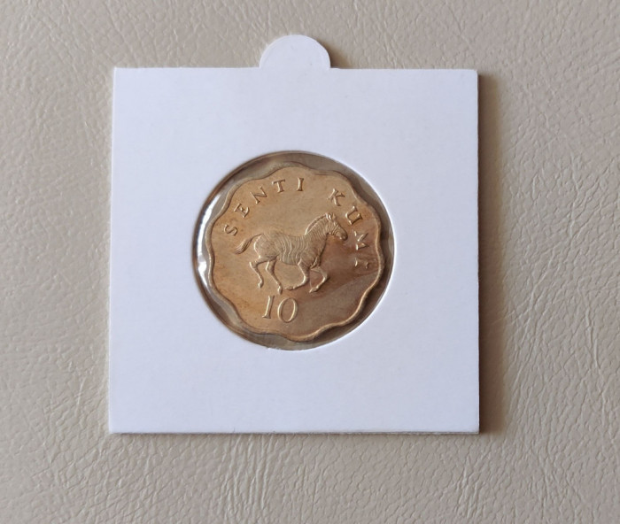 Tanzania - 10 senti kumi (1984) monedă s202