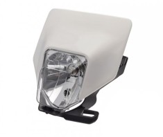 Carena cu far, Enduro, culoare alb Cod Produs: MX_NEW AW2361