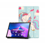 Husa Flip pentru Samsung Galaxy Tab S8 Ultra / S9 Ultra - Techsuit FoldPro - Unicorn