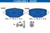 ATE 13.0460-2656.2 set placute frana,frana disc