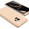 Husa Samsung Galaxy A8 2018, FullBody MyStyle Gold, acoperire completa 360 grade cu folie de protectie gratis