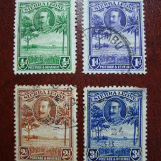 SIERRA LEONE GEORGE V