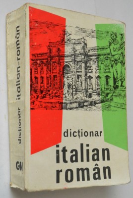 Dictionar italian roman foto