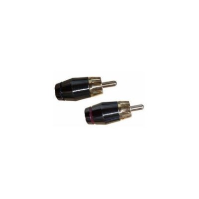 2 x conector RCA M cu fanta oblica de 8 ori, lipibil lungime: 26,5 mm Audio System CarStore Technology foto