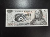 MEXIC 5 PESOS 1972 UNC