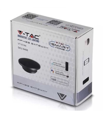 Convertor radio frecventa RF in SMART WI-FI RF433 GATEWAY V-Tac foto