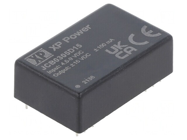 Convertor DC/DC 3W 4.5-9V Intrare 15V/ -15V Ieşire THT