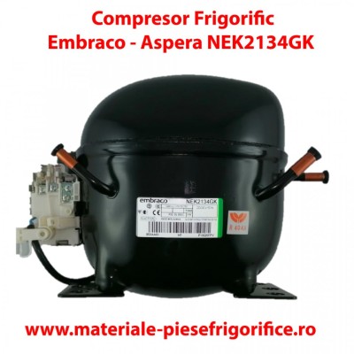 Compresor frigorific Embraco Aspera&amp;nbsp;NEK2134GK |&amp;nbsp;NEK 2134 GK |&amp;nbsp;R404A, R507 |&amp;nbsp;220 foto