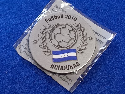 Magnet frigider-fotbal - HONDURAS (Campionatul Mondial 2010) foto