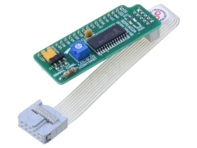 Adaptor Serial GLCD 128x64 SPI IDC10 foto