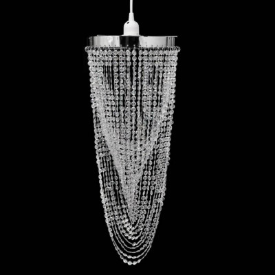 Candelabru pandantiv cu cristale, 22 x 58 cm foto