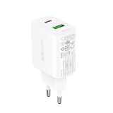 Acumulator pentru priza, usb, type-c, 20w, fast charging - acefast - white