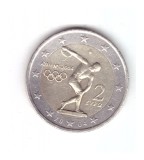 Moneda 2 euro Grecia 2004 Jocurile Olimpice, stare buna, curata