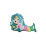 Balon folie, model sirena, 66 cm