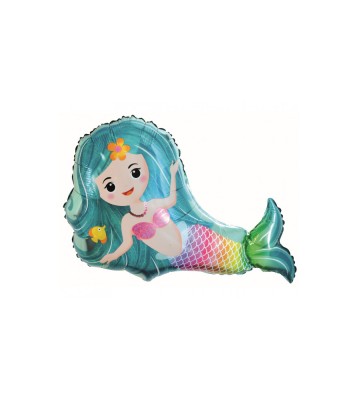 Balon folie, model sirena, 66 cm foto