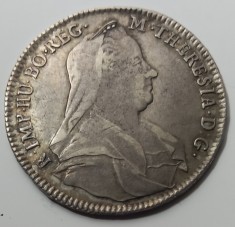 Maria Theresia, 1/2 Taler 1772. foto