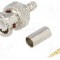 Conector BNC, 50&Omega;, tata, aurit, AMPHENOL - B1121A1-ND3G-1-50