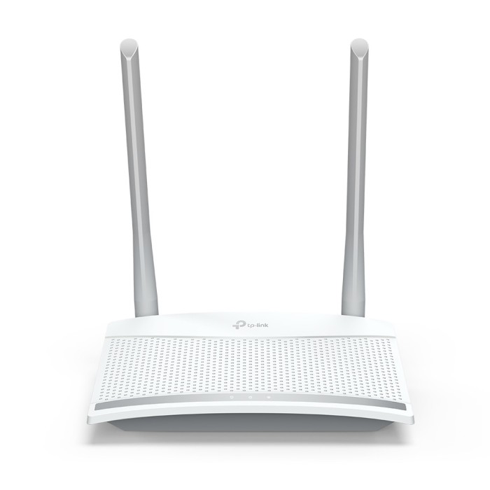 ROUTER TP-LINK wireless 300Mbps, 2 porturi 10/100Mbps, 2 antene externe, 2T2R &quot;TL-WR820N&quot; (timbru verde 0.8 lei)