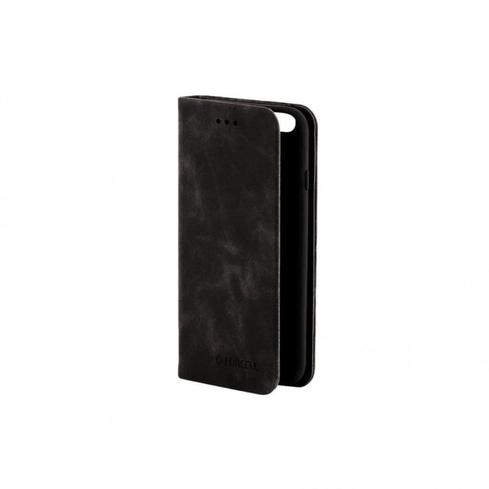 Husa Compatibila cu Apple Iphone 6/Iphone 6s Forcell Soft Magnet - Negru