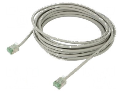 Cablul de rețea U/FTP Cat 8.1 LSZH gri 5m 32AWG foto