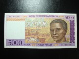 MADAGASCAR 5000 FRANCI 1995 EXCELENTA